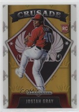 2022 Panini Chronicles Crusade Gold Prizm /10 Josiah Gray #6 0rd2