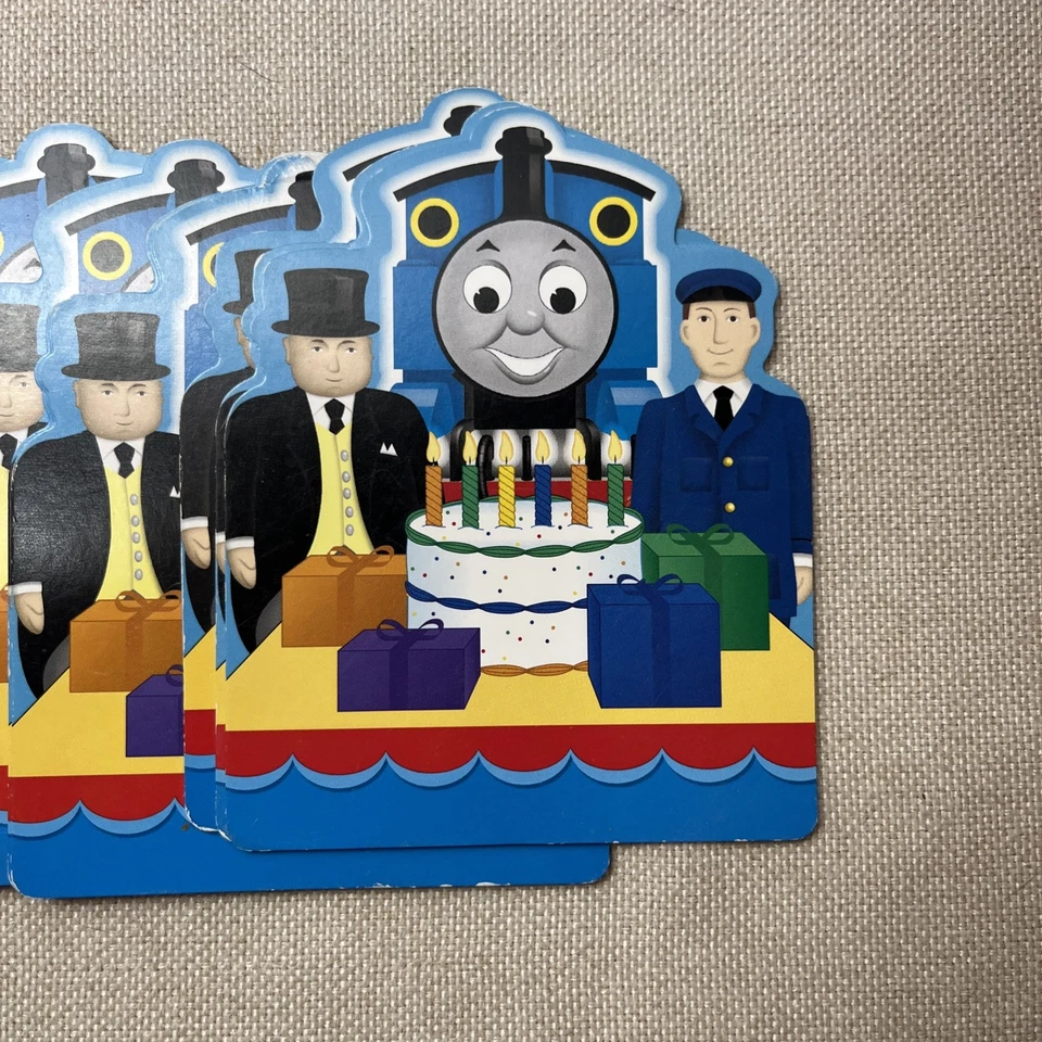 Винтажные карточные игры THOMAS & FRIENDS сюрприз на день рождения BRITT ALLCROFT 2007 - Изображение 2 из 4
