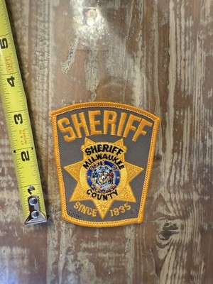 Vintage Milwaukee County Sheriff's Department Small Patch (Wisconsin)