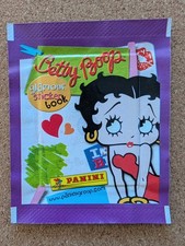 2010 Panini Betty Boop Glamour Stickers Pack New Sealed Made In Italy Sticker