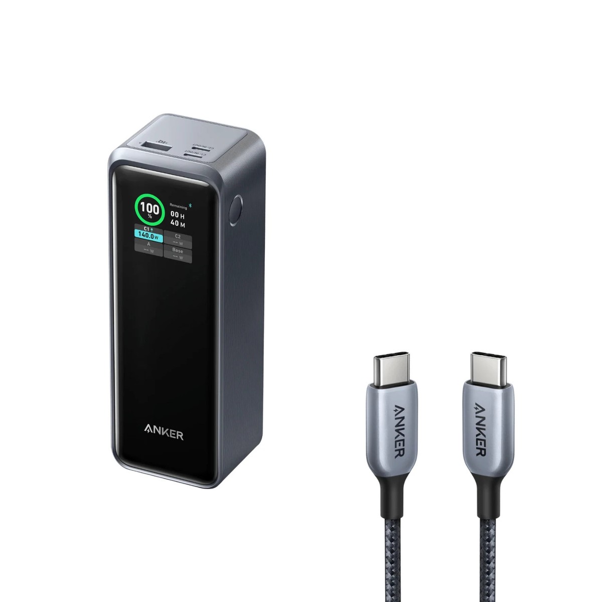 Anker GaN Prime 250W Power Bank 27650mAh - 3 Ports - Display | eBay