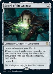 Sword of the Animist 218 Commander: Adventures in the Forgotten Realms