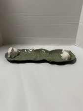 Department 56 Bunny Rabbit Oblong Platter Easter Tray