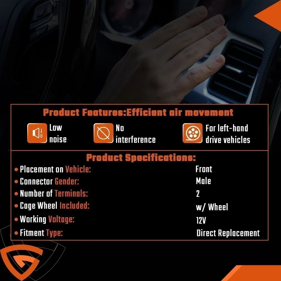 Motor soplador calentador HVAC para Nissan Rogue 14-19 Rogue Sport 17-19 27226-4BU0A EE. UU. Foto 2 de 4