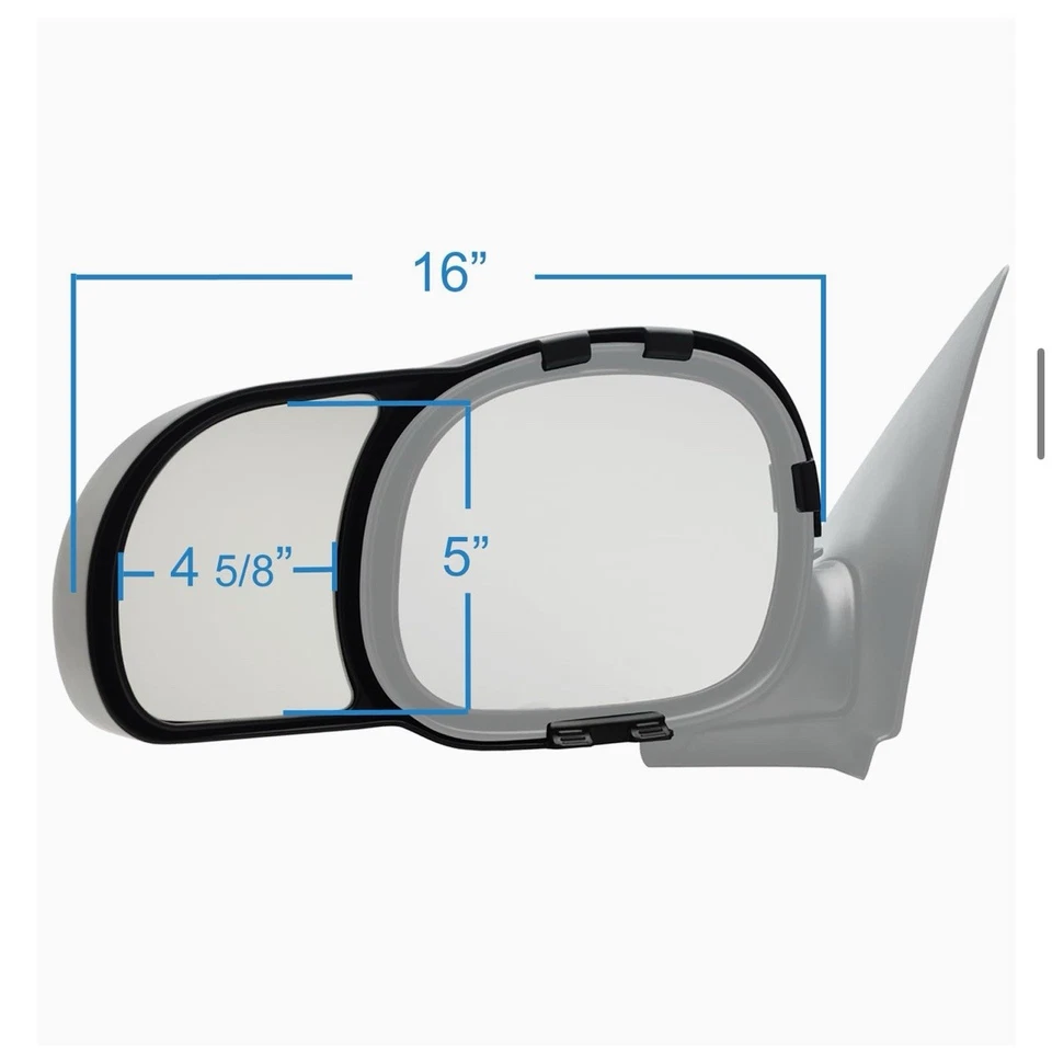 Комплект удлинителей буксировочного зеркала со стороны водителя и пассажира для Ford F-150 97-03 - Изображение 4 из 4