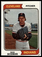 1974 Topps #465 Dick Bosman