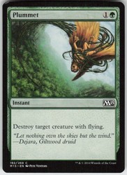 Plummet - Magic 2015 (M15) #192 Common Green Instant
