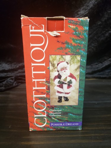 Clothtique Possible Dreams Santa Special Mom Ornament 2000 W/Box 715062 - Picture 10 of 17