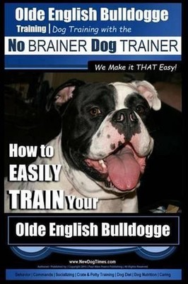 Olde English Bulldogge Training Dog Training with the No BRAINER Dog TRAINER We