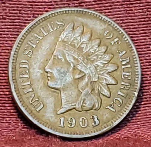 1903 Indian Head Cent, Free Shipping