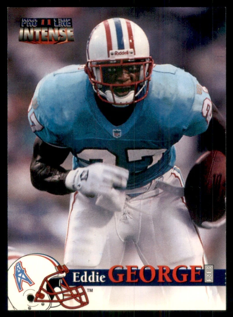 Eddie George trading card