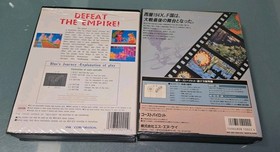 GHOST PILOTS NEO GEO AES CARTON BOX CIB + BLUES JOURNEY CIB READ!
