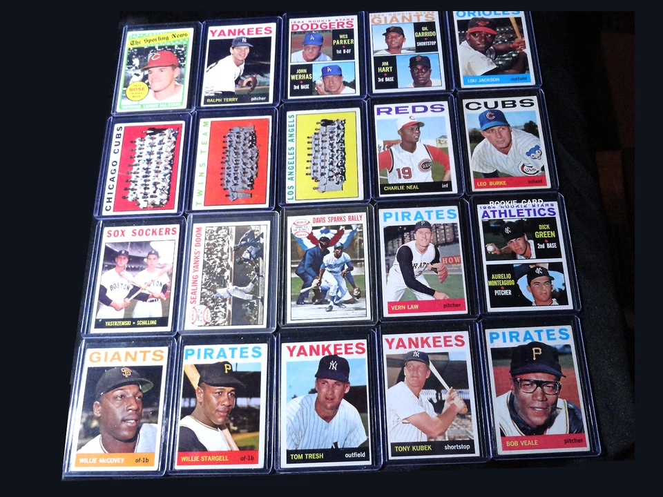 VINTAGE MLB BASEBALL COLLECTION LOT 1950s - 1970s - Image 4 of 4