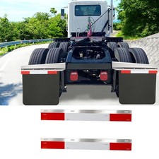 Pair 24x 3 Aluminum Mud Flap Hanger Top Plate...