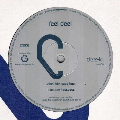 Dee-La Feel Deel Vinyl Single 12inch NEAR MINT Earregular