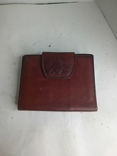 Vintage Rolf's Leather Nostalgia Dbl Attache Wallet Credit Card Holder Kiss Lock