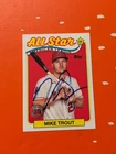 Mike Trout Autograph Signed 2024 Topps MLB Baseball card IP Auto NM