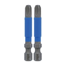 Wiha 70203 TerminatorBlue Impact Bit Phillips #3 - 2 Inch - 2 Pack