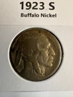 2 buffalo nickels 1919 and 1923 S