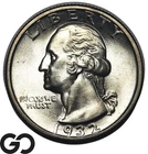 1932 Washington Quarter, Key Date, Choice Gem BU++