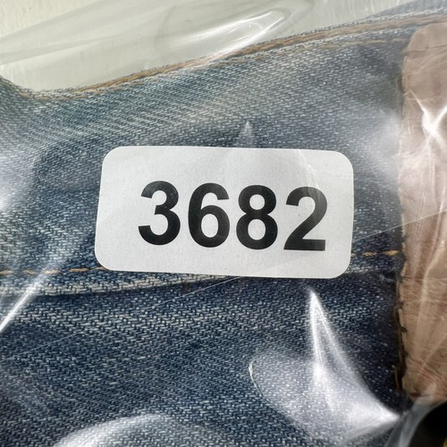 VTG Levi's 501 Selvedge Jeans Men 31x26 Blue Redline #6 Single Stitch Distressed - Imagen 21 de 21