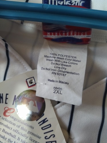 Minnesota Twins Majestic MLB Jersey #7 Joe Mauer Baseball Shirt Men Size 2XL - Picture 10 of 10
