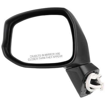 Fits 12-13 Honda Civic Driver Side Mirror Glass with Back Plate - Heated