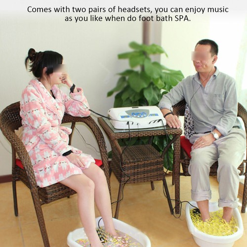 Professional Aluminium Alloy Ionic Detox Foot Bath Spa Chi Cleanse Machine - Picture 10 of 12