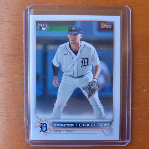 Spencer Torkelson 2022 Topps Series 2 Short Print Rookie 658 Tigers SP