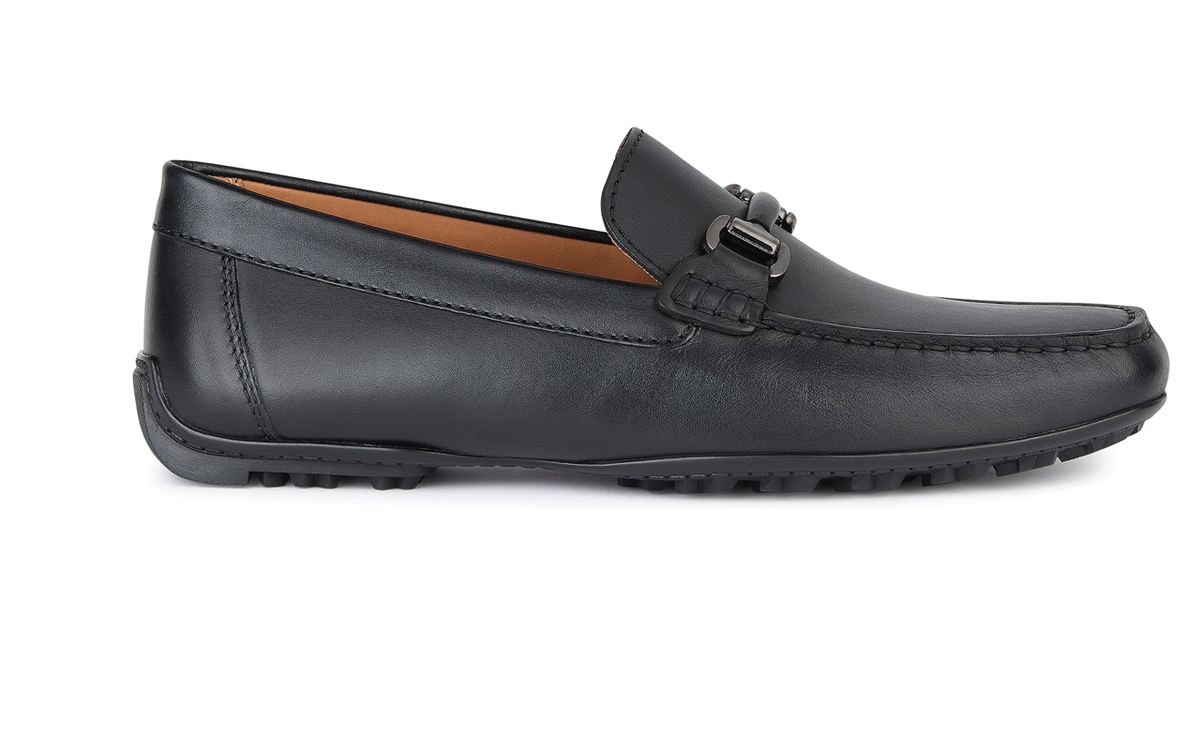 Geox Men’s Leather Loafers Slip-On, Italian Patent, Size 44, Excellent Condition Geox Men main image 3
