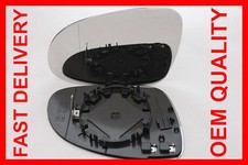 FITS VW PASSAT ESTATE B6 2005-2010 DOOR WING MIRROR GLASS HEATED LEFT