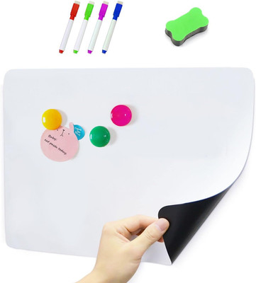 Whiteboard, magnetisch, Kühlschrank-Whiteboard, A4, für Zuhause, Küche, Menü, Ma