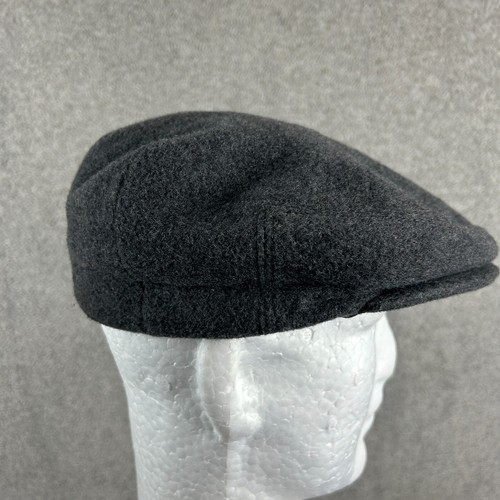 Vintage Cashmere Newsboy Cap Hat Size Medium Old Man Peaky Blinders Wool - Picture 3 of 24