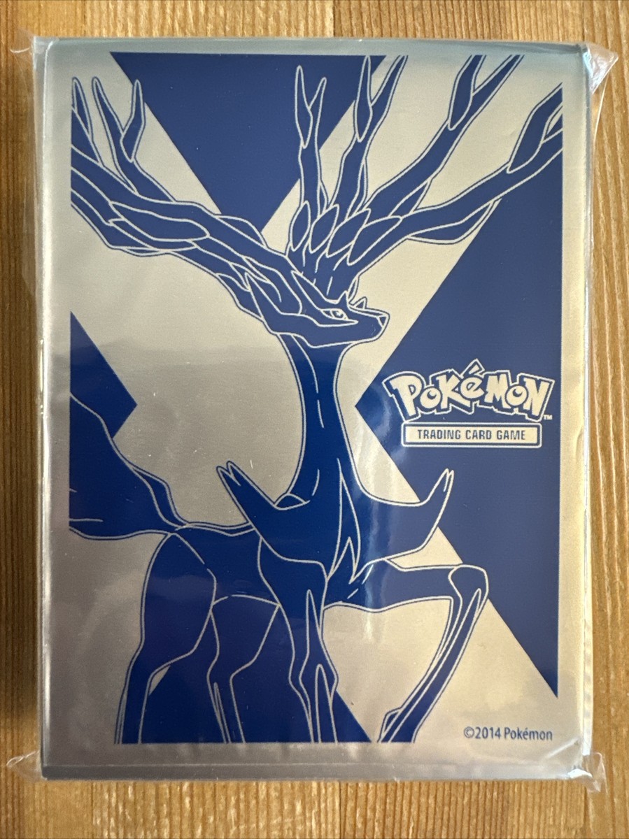 Pokemon TCG Play! Xerneas XY Base Set ETB Sleeves 65 CT Opened/Used