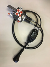 Hydraulikventil Handsteuerventil SET 40L 2 DW, 1 Schwimmstelllung Kabelsteuerung
