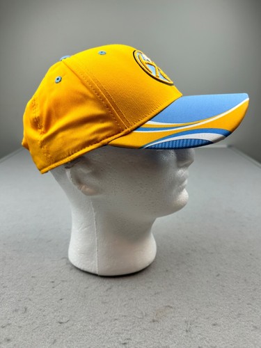 NEW! NBA Denver Nuggets Adidas Adult Adjustable Fit Cap Hat Mens Yellow Snapback - Picture 4 of 8
