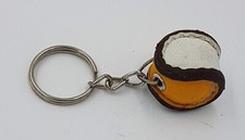 HURLING KEY CHAIN. SLIOTAR 6 PIECES - TINY HURLING BALL KEY CHAIN - HAND SEWN