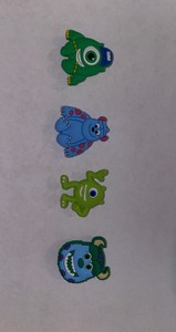 monsters inc croc charms