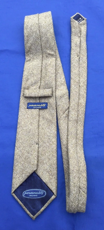 NWOT PERSONALITY MILANO Cashmere/Wool  Mix Tie - Image 3 of 4