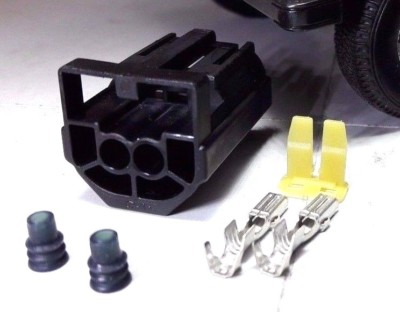 Scheinwerfer Scheinwerfer Birne Kabelanschluss Stecker x2 für Toylander Elektroauto