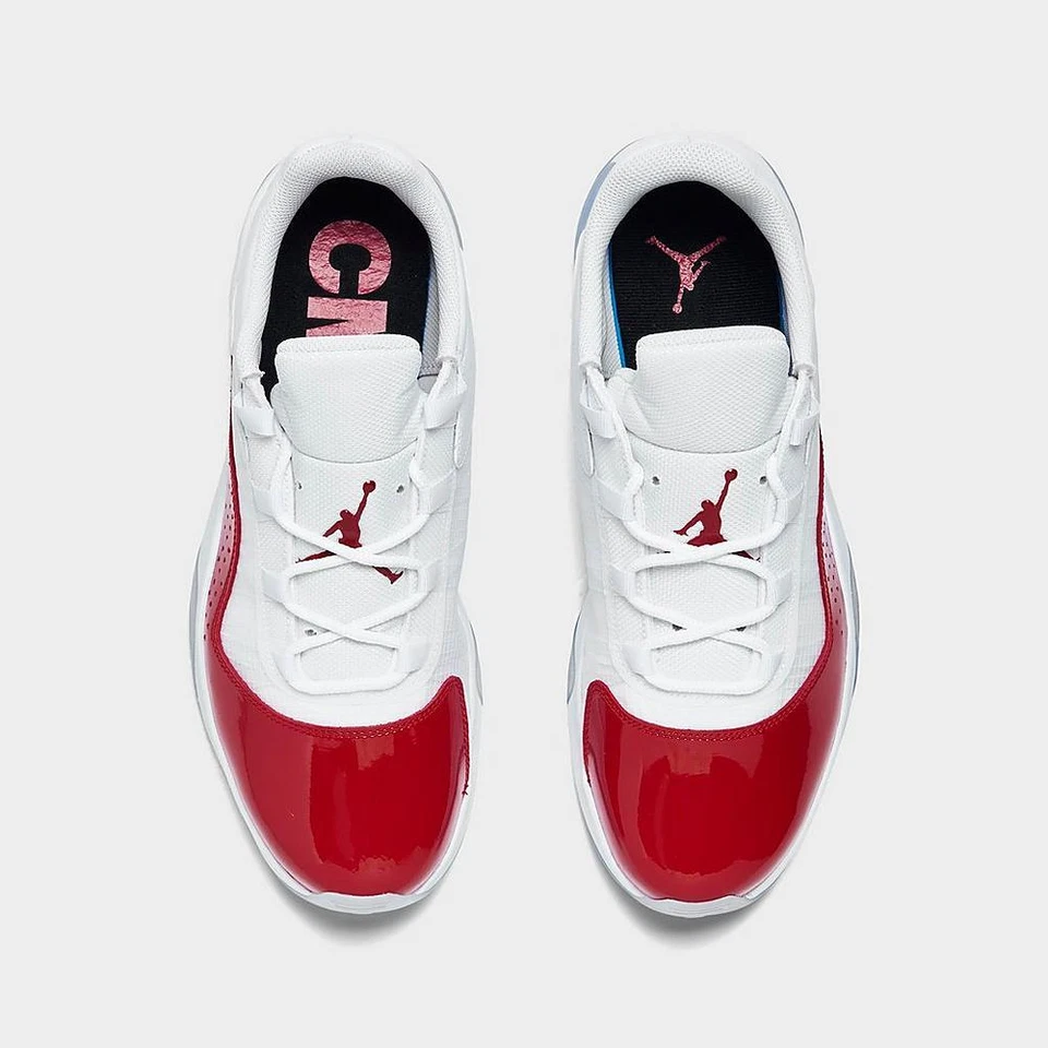 Nike Air Jordan 11 XI CMFT Low White/Red Cherry 2023 NEW - Image 2 of 4