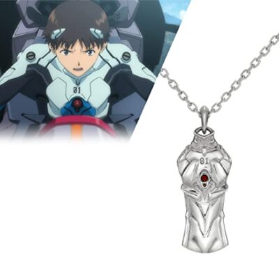 U-TREASURE EVANGELION Plug Suit Necklace 01 IKARI SHINJI Silver