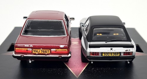 Vanguards 1/43 Ford Granada MK2 2.8i Ghia & Capri MK2 X-Pack Model Car Set - Picture 8 of 10