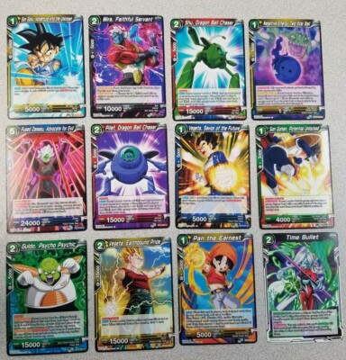 dragon ball super card game rise of the unison warrior Dragon Ball Super CCG Rise Of The Unison Warrior Lot of 12 Cards New