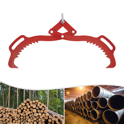 1000kg/2204.6lbs Baumstamm Hebezange Klaue Haken Heavy Duty Greifer Holz Kralle