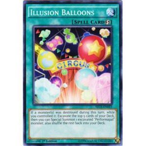 Illusion Balloons - SECE-EN053 - Common - 1st Edition x3 - Lightly Played