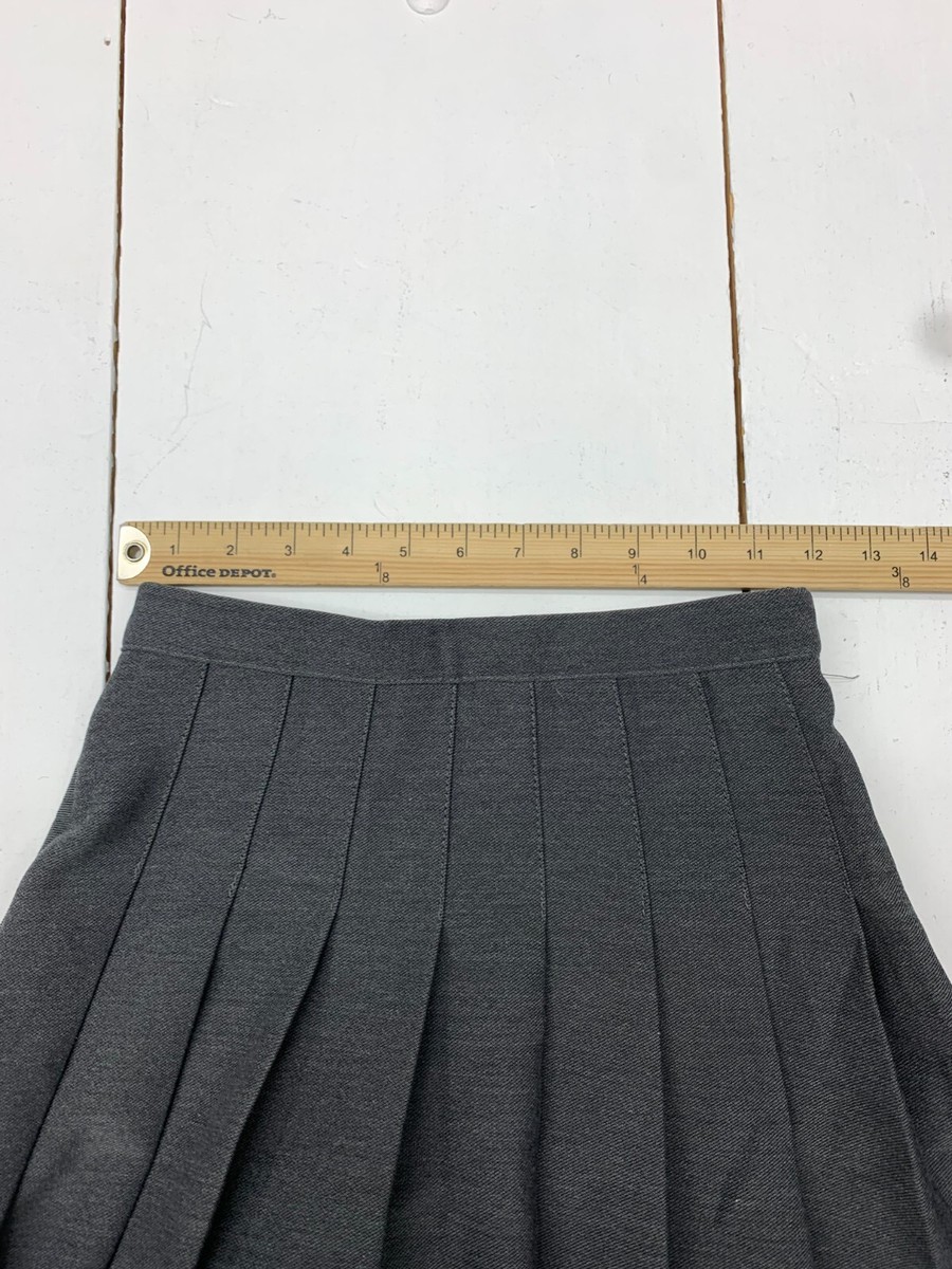 Zimuhui Womens Grey Pleated Skirt Size Small | eBay