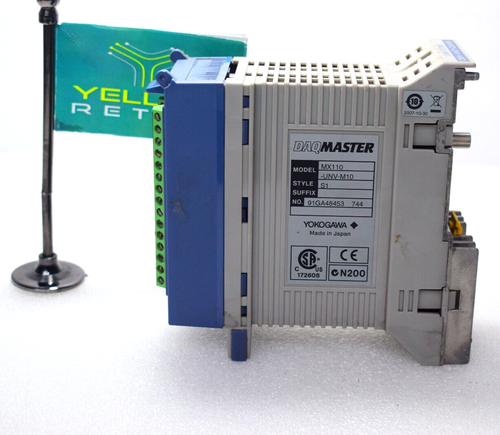 YOKOGAWA MX110-UNV-M10 DAQMASTER INPUT MODULE STYLE S1 - Bild 4 von 9
