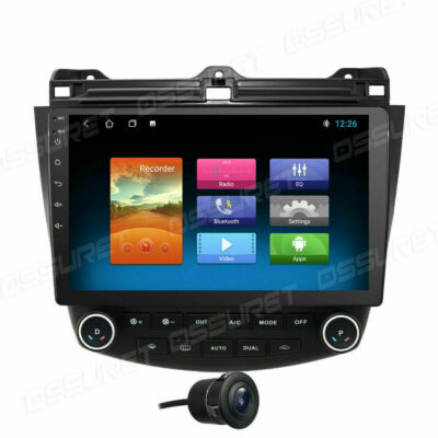 New For Honda Accord 2004-2007 Android Stereo Car Radio GPS Navi Player US+Cam