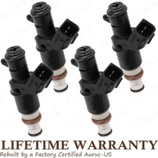 x4 OEM HONDA Fuel Injectors for Honda OEM 16450-RAA-A01 16450RAAA01 842-12288 I4
